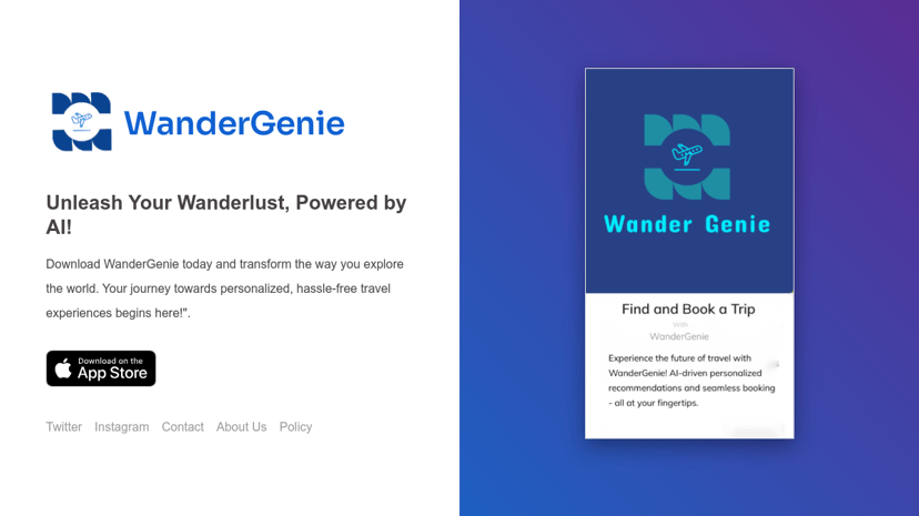 WanderGenie preview