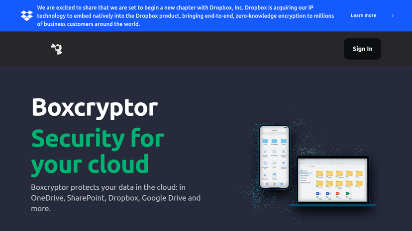 Boxcryptor preview