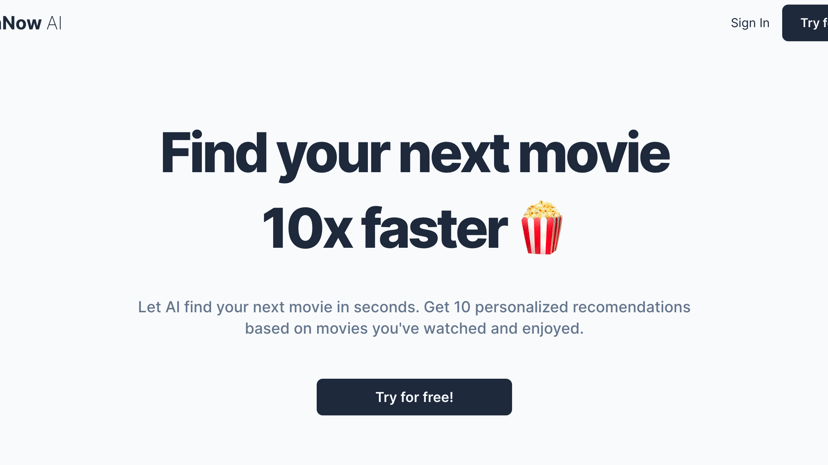WatchNow AI preview