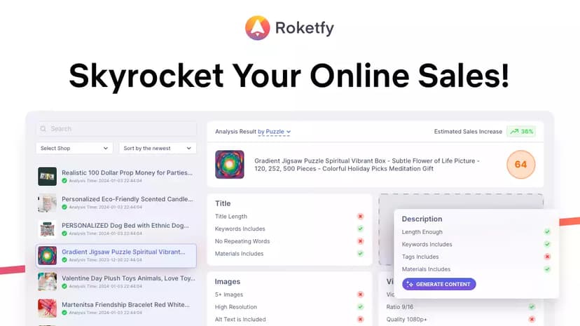 Roketfy preview