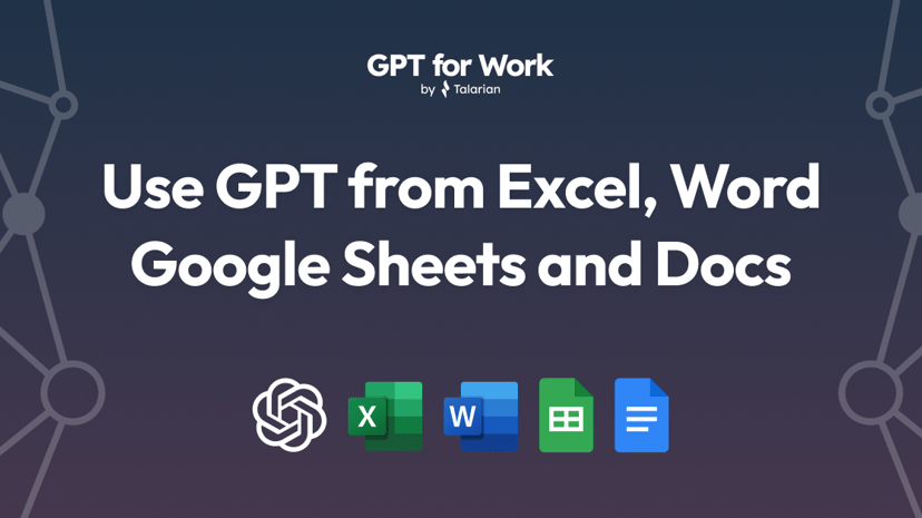 GPT for Sheets preview