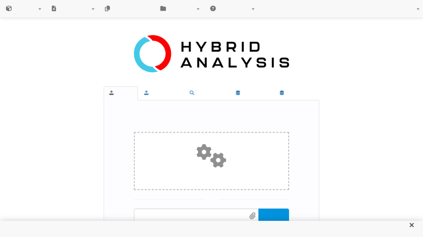 Hybrid Analysis preview