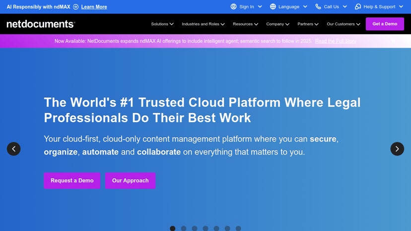 NetDocuments preview