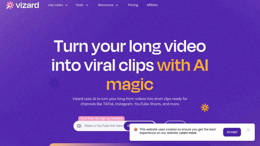Vizard.ai preview
