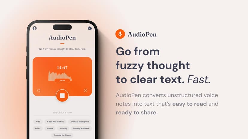 AudioPen preview