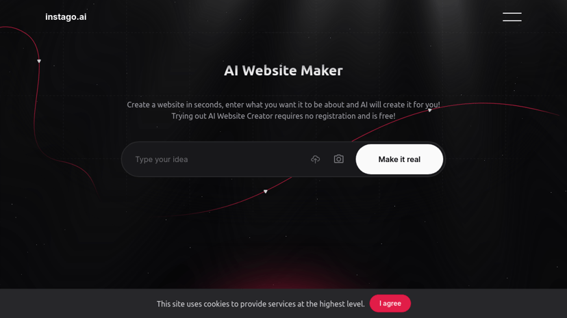 Instago AI preview