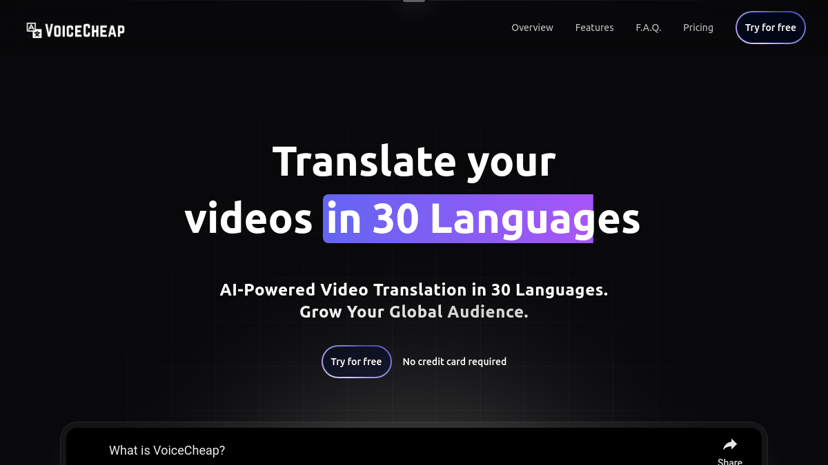 VoiceCheap preview