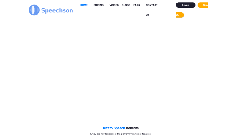 Speechson preview