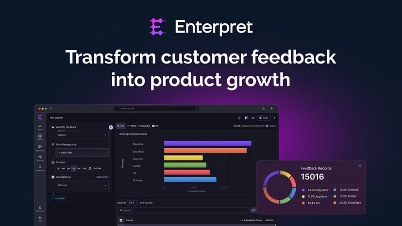 Enterpret preview