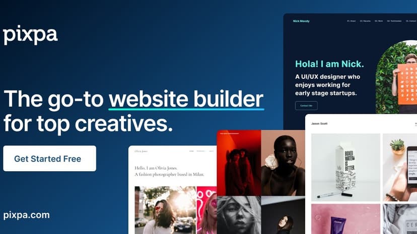 Pixpa preview