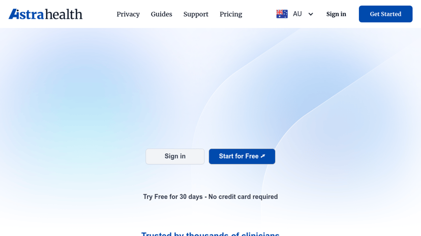 Astra Health AI preview