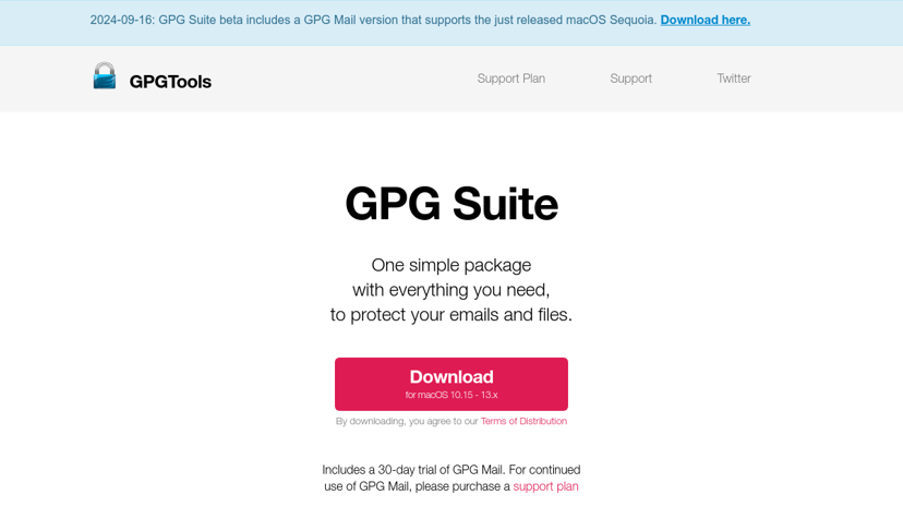 GPG Suite preview