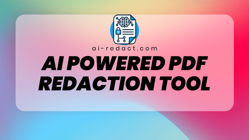 AI-Redact preview