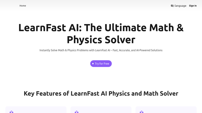 LearnFast AI preview