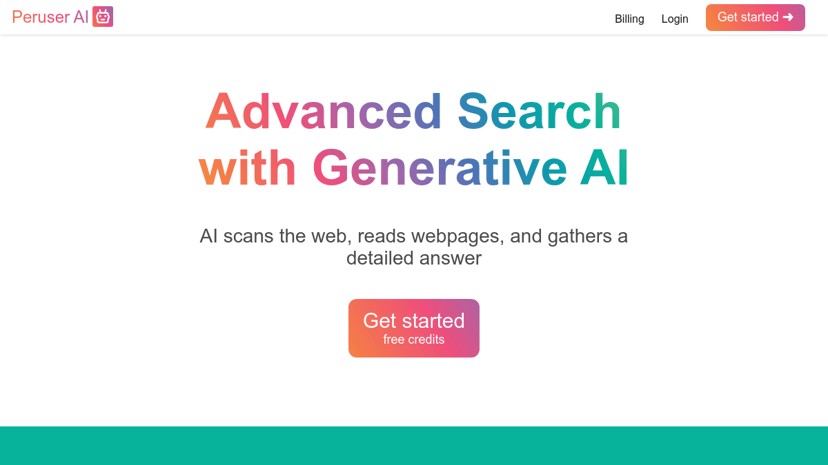 Peruser AI preview