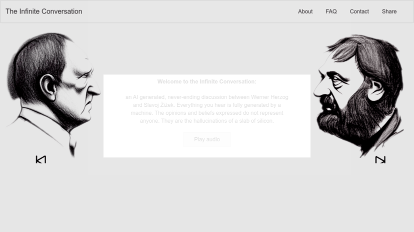 The Infinite Conversation preview