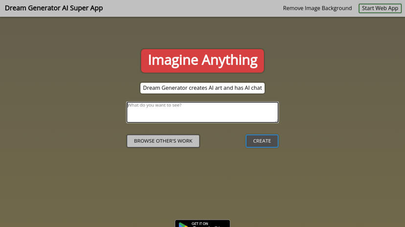 Dream Generator preview
