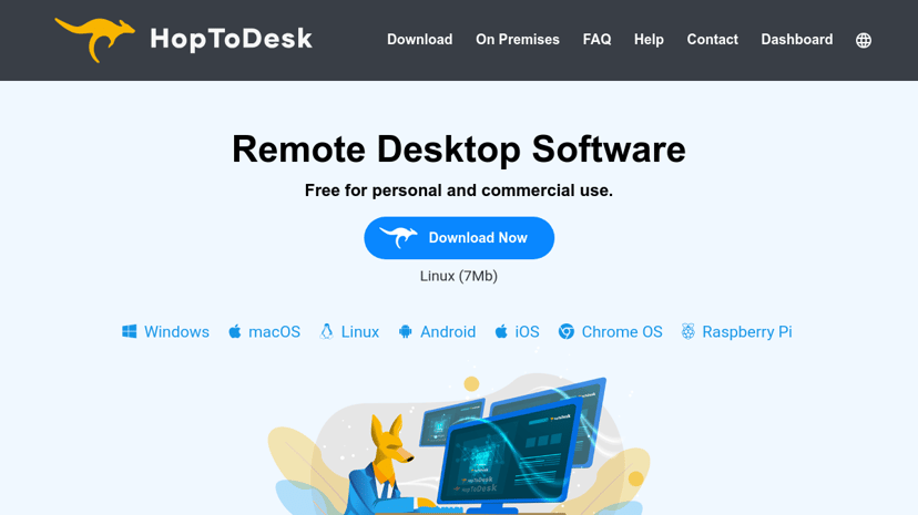 HopToDesk preview