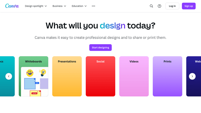 Canva preview