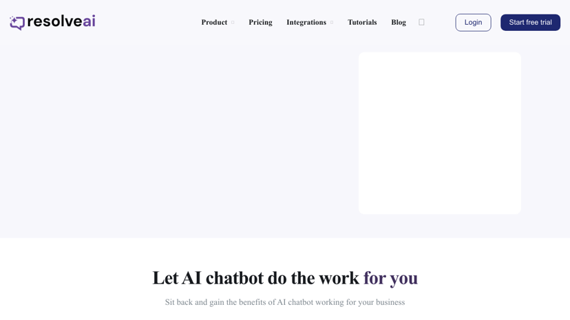 ResolveAI preview