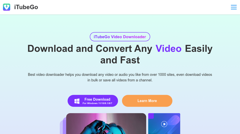 iTubeGo preview