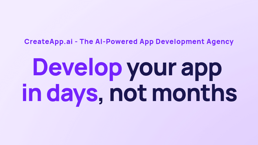 CreateApp AI preview