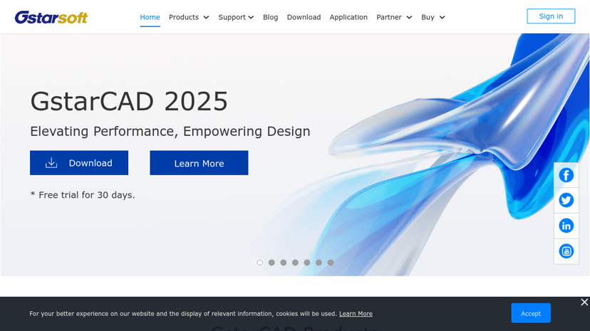 GstarCAD preview