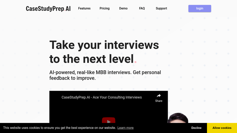 CaseStudyPrep AI preview