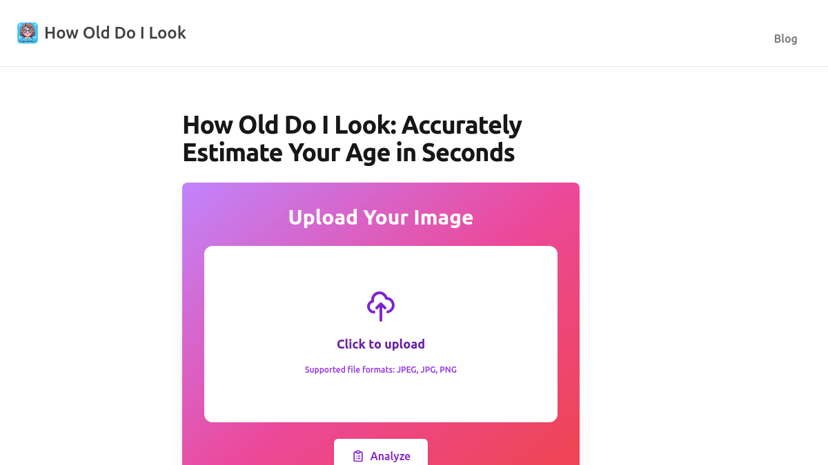 How Old Do I Look preview