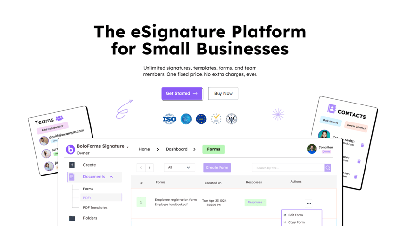 BoloSign preview