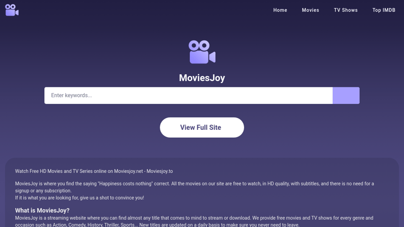 MoviesJoy preview