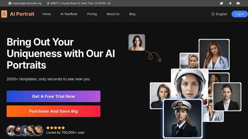 AI Portraits preview