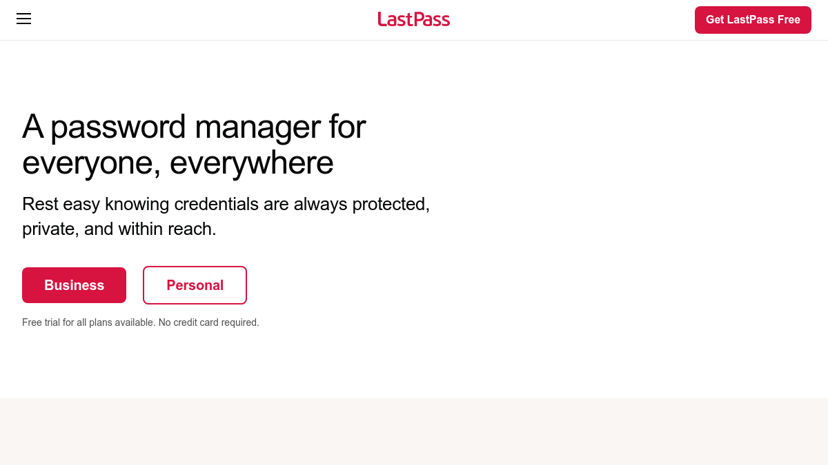 LastPass preview