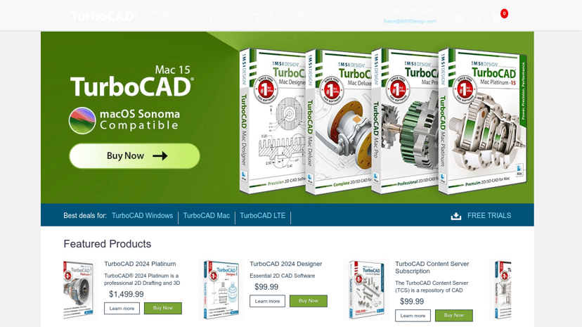 TurboCAD preview