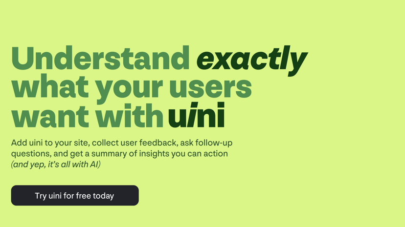 Uini preview