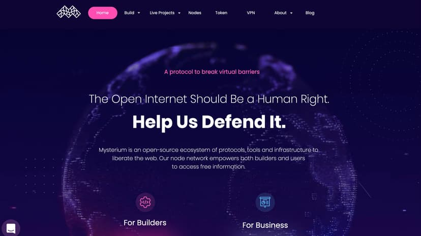 Mysterium Network preview