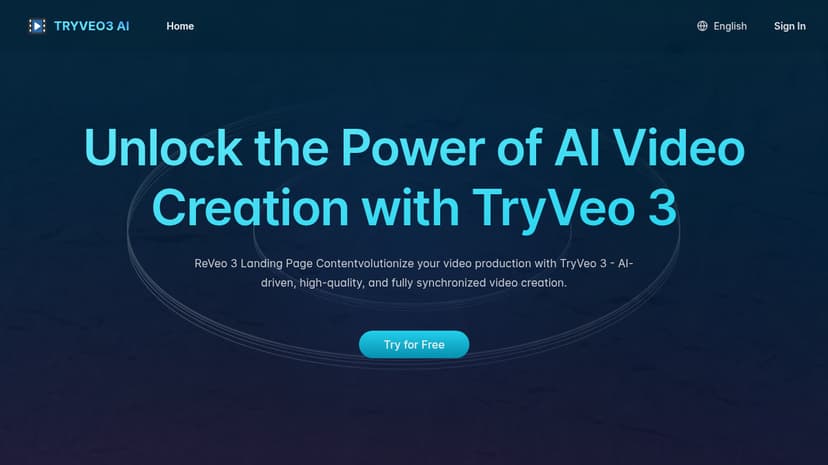 TryVeo 3 preview