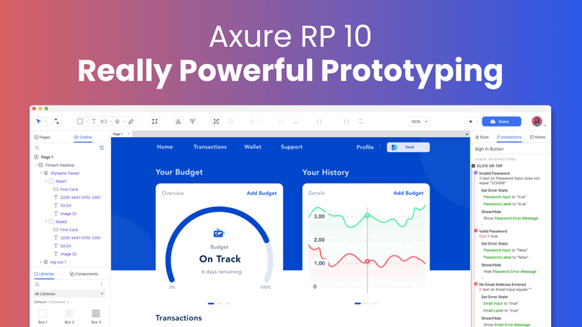 Axure RP preview