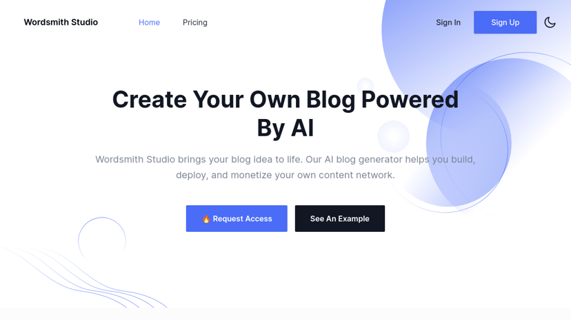 Wordsmith Studio preview
