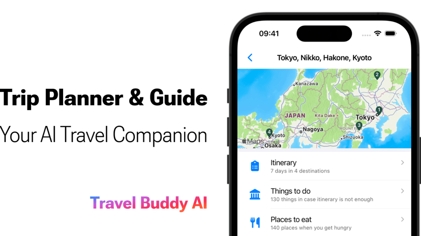Travel Buddy AI preview