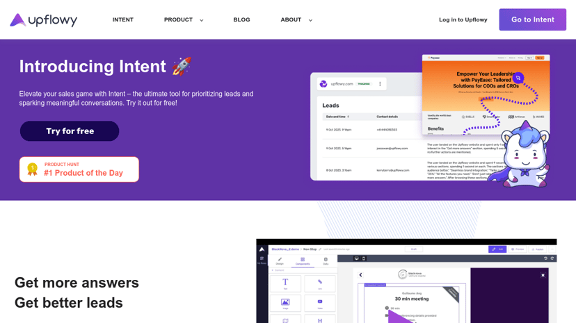 Upflowy preview