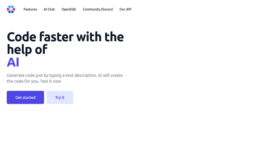Programming Helper AI preview