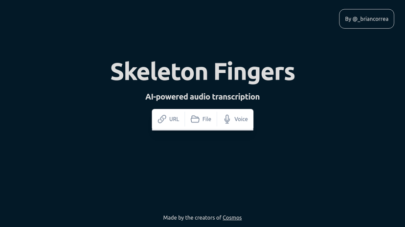 Skeleton preview