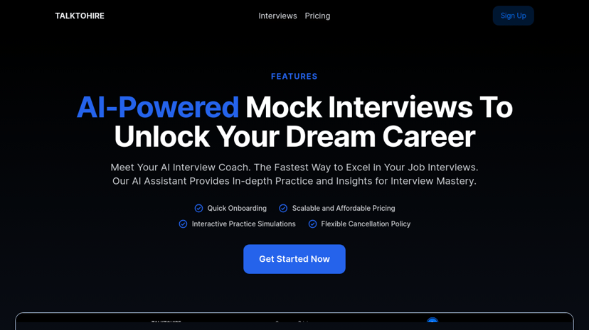 Talktohire preview