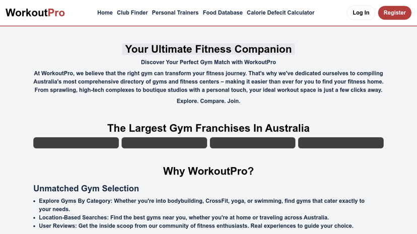 WorkoutPro preview