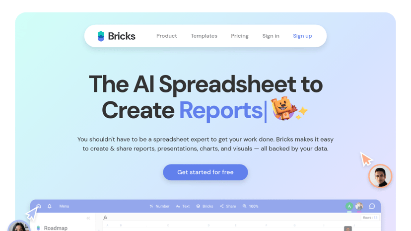 Bricks preview