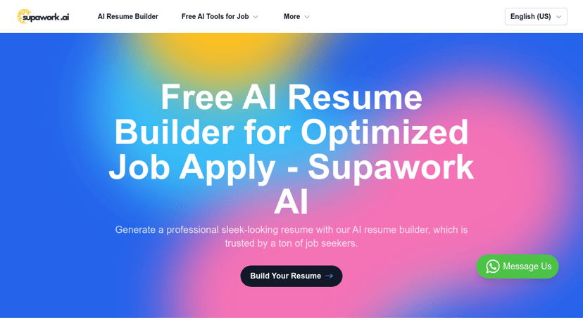 Supawork AI preview