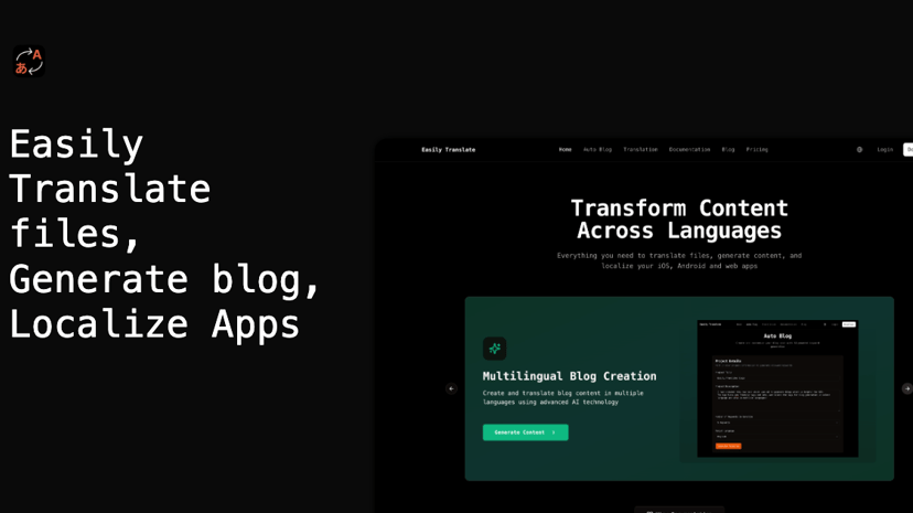 Easily Translate preview
