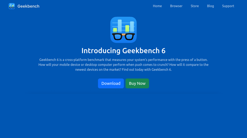 Geekbench 6 preview