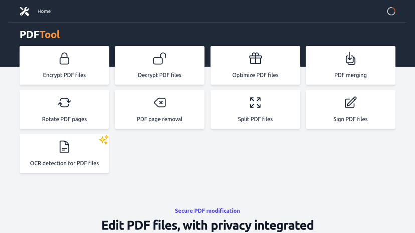 PDFTool preview